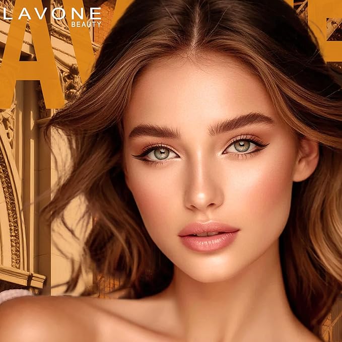 LAVONE Hair-Like Eyebrow Pen Makeup kit, Eyebrow Pencils for Women with Waterproof Microblading Eyebrow Pencil, Eyebrow Pomade, Eyeliner and Eyebrow Brush, Create Full, Natural Brows, Black