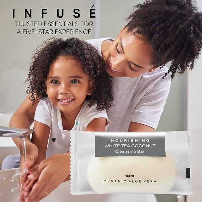 Infuse Bar Soap | Travel Size Hotel Amenities | 20g | Case of 400