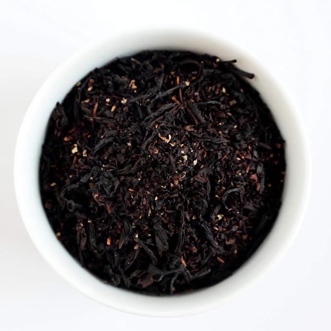 Organic Positively Tea Company, Blackberry Black Tea, Loose Leaf, 4 Ounce