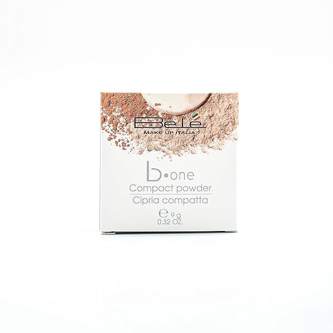 Belé MakeUp Italia B.One Compact Powder (Neutral) (Made in Italy)