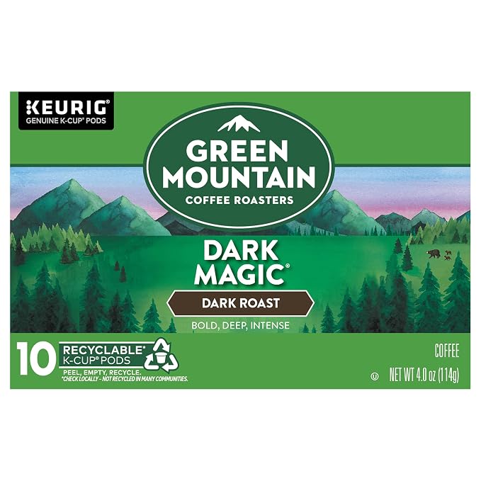 Green Mountain K-Cup pods Dark Magic, 10 count