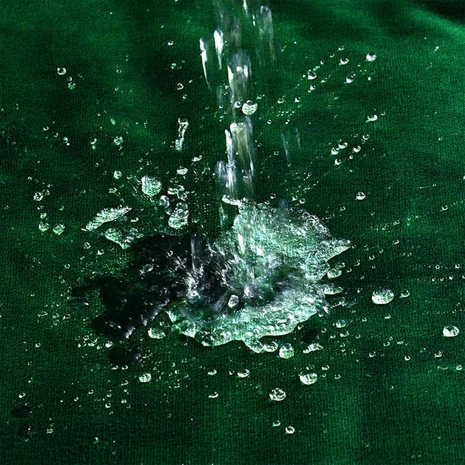 Soft Waterproof Blanket for Bed Couch Sofa, Green, 30x40 inches | Liquid Pee Proof Pet Blanket for Dog Puppy Cat, Reversible Sherpa Fleece Blanket for Couch Cover, Furniture Protector