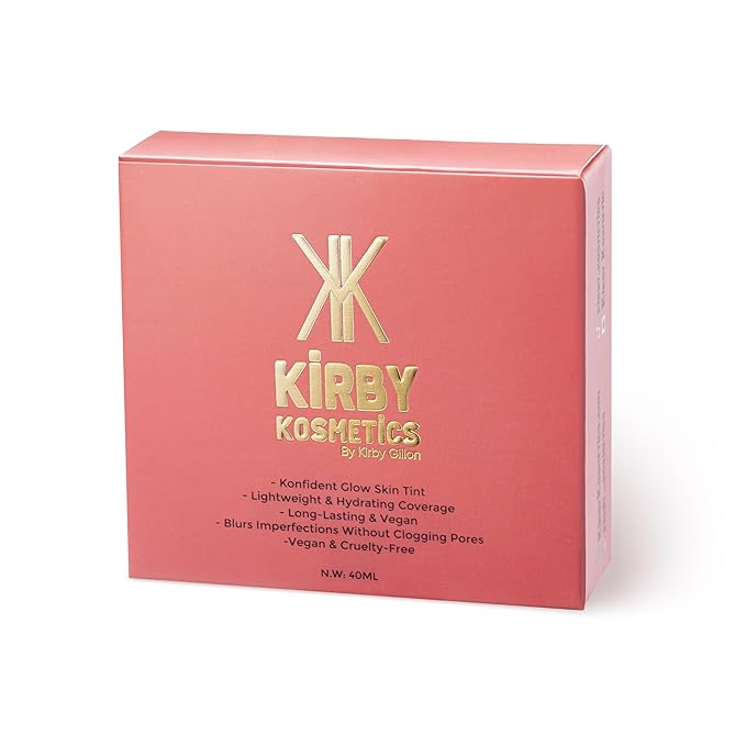 Konfident Glow Skin Tint – Beige Bliss Hydrating Oil-Free Glass-Skin Foundation, Buildable Light-to-Medium Coverage, 30 ml – Inclusive Clean Makeup for Radiant Confidence