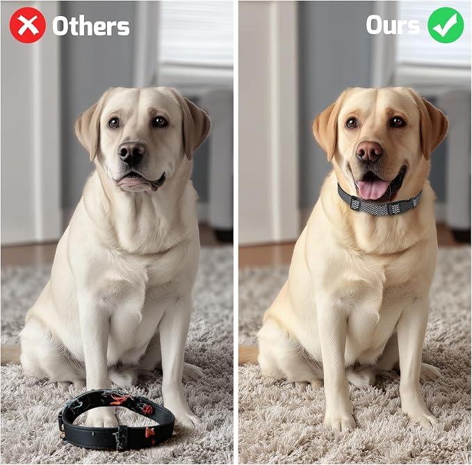 Dog Bark Collar Replacement Strap 1pc, Adjustable Nylon Collar