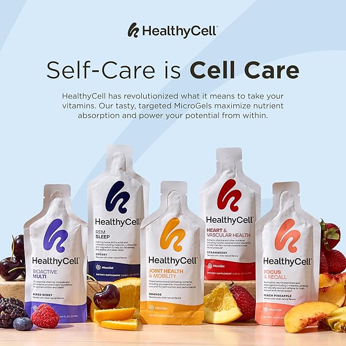 Healthycell Telomere Length + AC-11 | DNA Repair Supplements for Anti-Aging and Cell Health