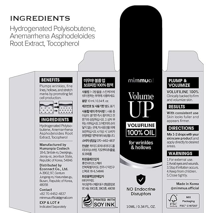 VOLUME UP VOLUFILINE 100% OIL + Volufiline Serum