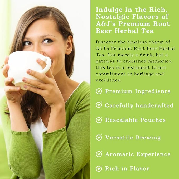 Nelson's Tea Really Root Beer - Sarsaparilla Root Herbal Loose Leaf Tea; Blend of Flavors like Sarsaparilla, Burdock, and More!