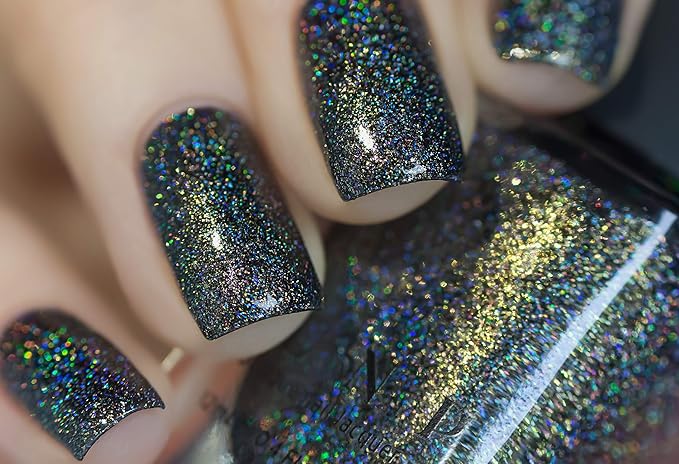 ILNP Riot - Yellow to Green Color Kissed Ultra Holographic Nail Polish