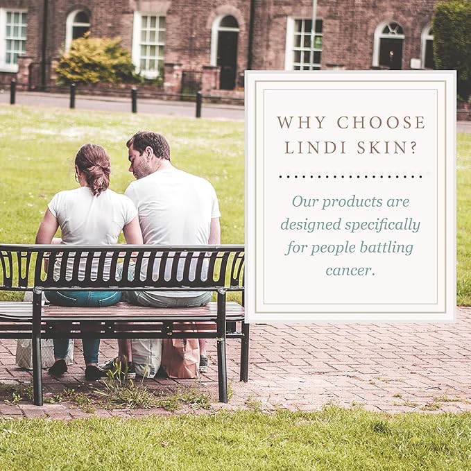 LINDI SKIN Body Lotion for Sensitive Skin - Nourishes Your Skin and Prevent Moisture Loss with Antioxidants and Hydrating Ingredients - Moisturizing Chemo Gentle Lotion for Cancer Patients (8 fl oz)