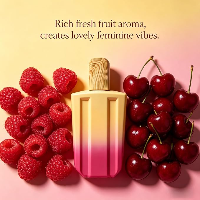 A CENTER 2PCS Perfume Set for Women - Floral Fragrance Gift Set with musk,Sweet Fruity, Eau De Parfume| 3.4 Fl Oz Each Women's Cologne(Hello Summer Fruit&Berry)