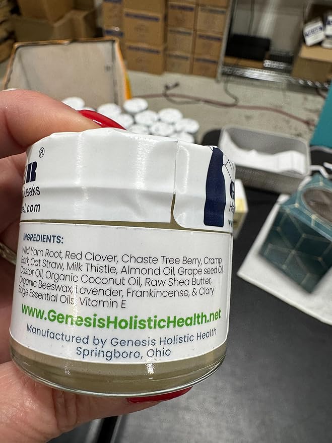 Genesis Wild Yam Root Roll On 10ml + Wild Yam Root Cream 2oz