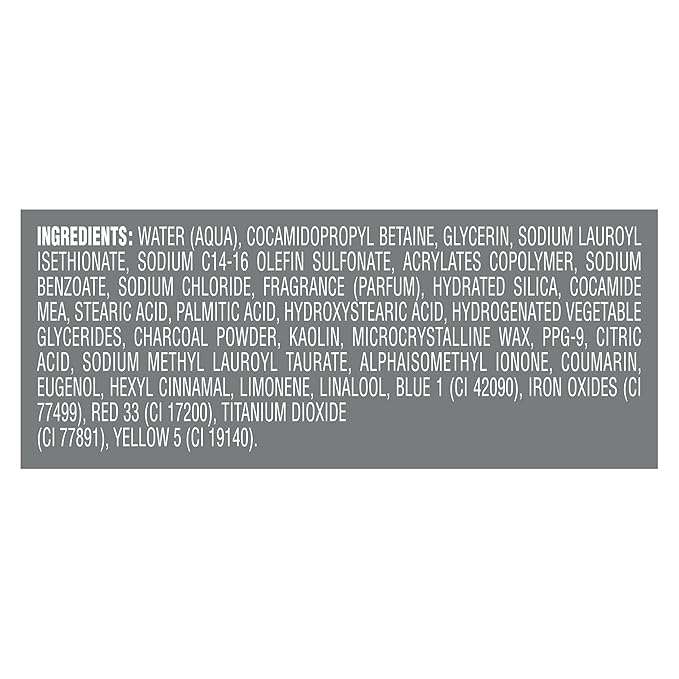 DOVE MEN + CARE Purifying Charcoal + Clay Body and Face Wash with 24-Hour Nourishing Micromoisture Technology Body Wash for Men, 13.5 oz