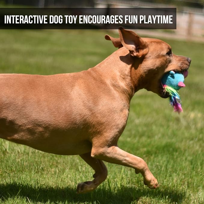 Hyper Pet Doggie Pal Unicorn Interactive Plush Dog Toy, Wiggles and Barks | Vibrating design busts boredom with stimulating play sessions, keeps curious pups engaged, entertained and active every day