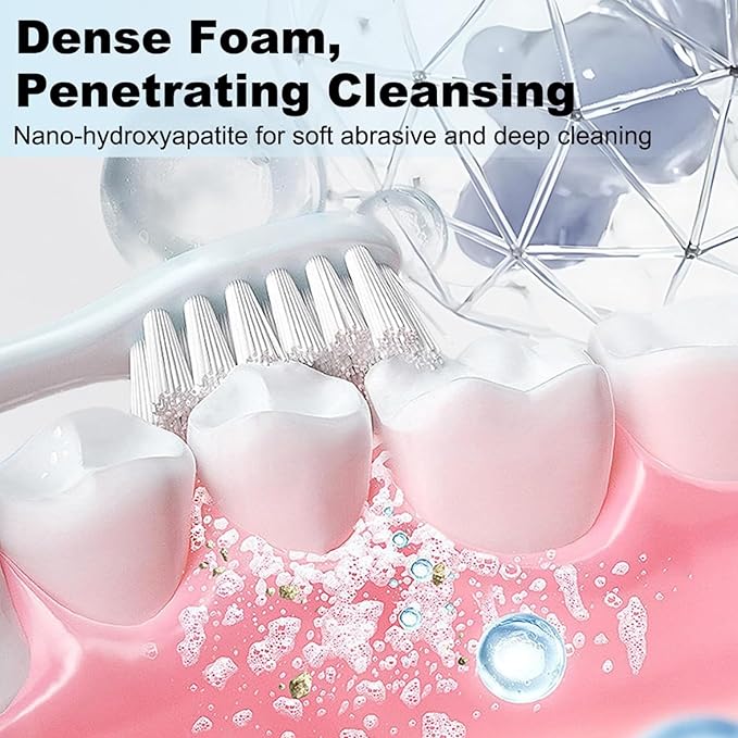 2Pcs Hydroxyapatite Toothpaste, 2026 New Upgraded Formula 10% Nano-Hydroxyapatite Toothpaste for Enamel Protection, Fluoride-Free Toothpastes with Gentle on Sensitive Teeth(120G)