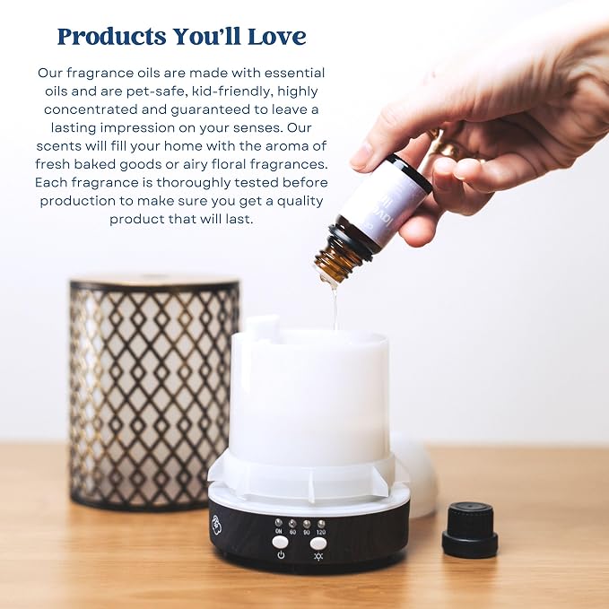 CANDECraftCo Premium Fragrance Oil Bundles – Diffuser Oils Fragrances Scented for Home, Candle Soap Making Supplies, Aromatherapy Blends for House (Bakery, 6-Pack)