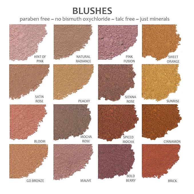 Demure Mineral Blush Makeup (Go Bronze), Loose Powder, Professional Quality, Cruelty Free Powder By Demure