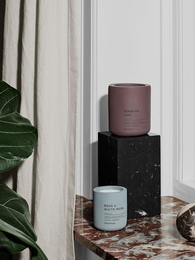 blomus FRAGA Scented Candle, Large, Sandalwood Myrrh
