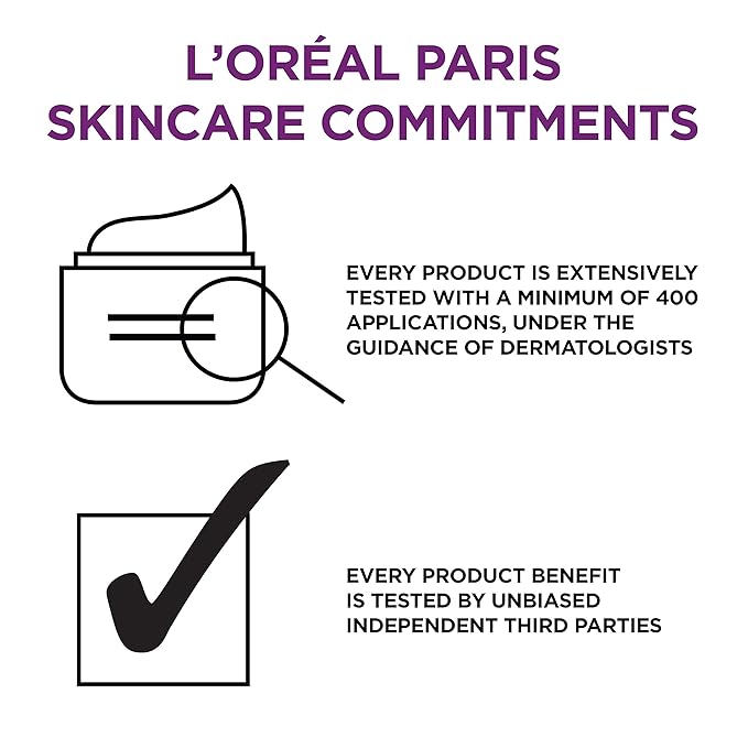 L'Oreal Paris Wrinkle Expert 55+ Anti-Aging Face Moisturizer with Calcium, Non-Greasy, Suitable for Sensitive Skin 1.7 fl. oz