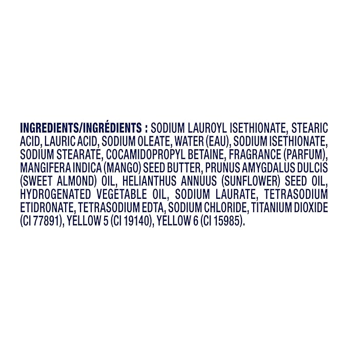 Dove Beauty Bar Soap Glowing Mango & Almond Butters,for Radiant Skin,Illuminates Skin 3.75 oz,(Pack of 16)