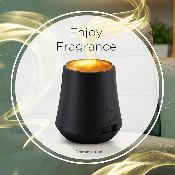 Air Wick Essential Mist Refill, 3 ct, Apple Cinnamon Medley, Essential Oils Diffuser, Air Freshener, Fall scent, Fall decor