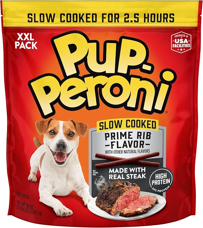 Pup-Peroni Prime Rib Flavor Dog Treats, 38 Oz. Bag