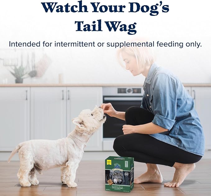 Blue Buffalo Wilderness Trail Treats Duck Crunchy Dog Biscuits, 36 oz | Real Duck #1 Ingredient, High Protein & Grain-Free Dog Snacks, Great for Training, No Artificial Preservatives
