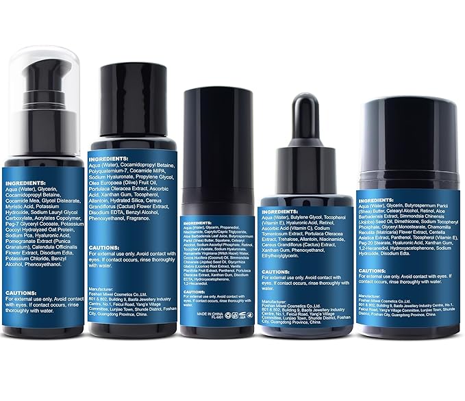 Skin Care for Men Gifts Set,Anti-aging Skin Care Kit for Tigten,Firm & Hydrate Skin,Retinol,Hyaluronic Acid Mens Self Care Facial Kit,Men Birthday Valentines Gifts for Him Boyfriend Dad Husband