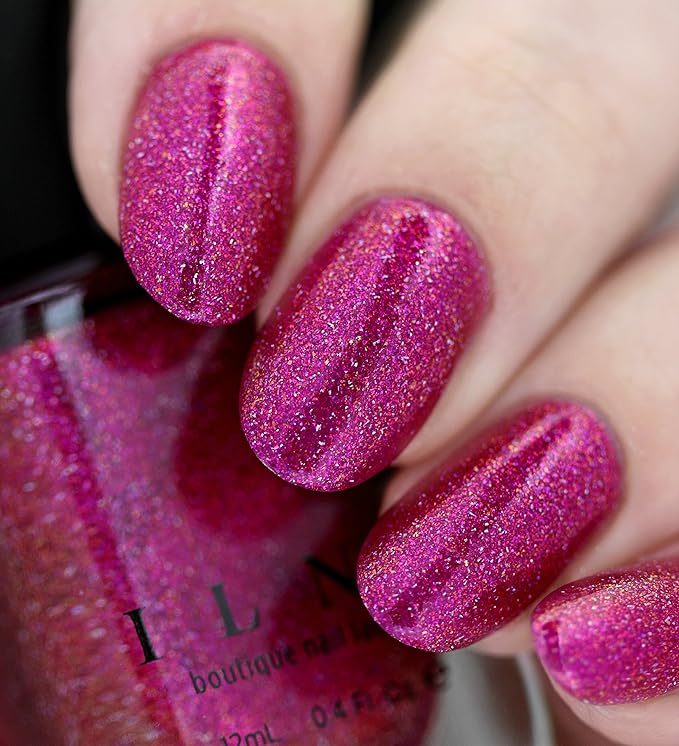 ILNP Nexus - Rich Raspberry Holographic Nail Polish