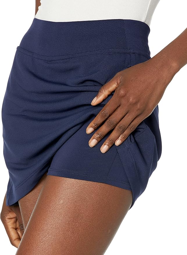 PGA TOUR Women's 16" Airflux Golf Skort with Tummy Control, Stretch Seams, Moisture-Wicking, Sun Protection, Ventilated