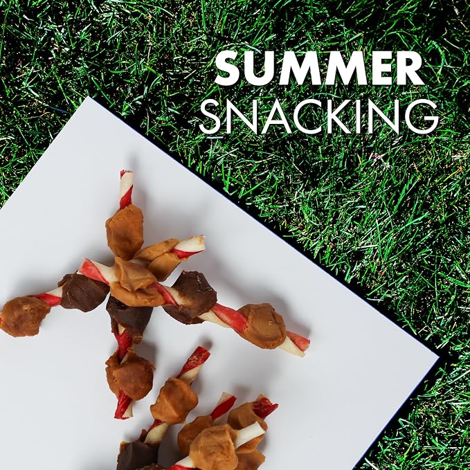 Pur Luv Dog Treats, K9 Kabobs Made with Real Chicken and Duck, 12 Ounces, Dog Snacks, Healthy, Easily Digestible, Long-Lasting, High Protein Treat, Satisfies Urge to Chew | Triple-flavor chew: chicken, chicken liver & duck wrapped on sweet potato skewe...