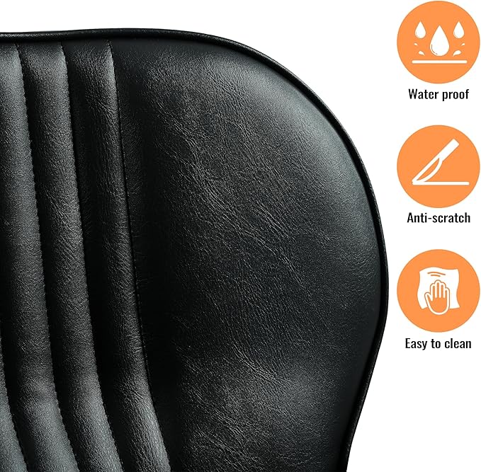 Professional Barber Chairs for Barbershop,Reclining Salon Chairs for Hair Stylist with Heavy Duty Hydraulic Pump/Headrest/ Footrest,360° Rotation, Tattoo Chair Shampoo Equipment For Beauty Shop