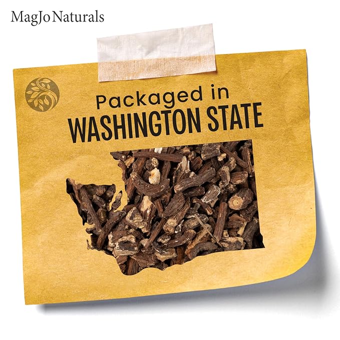 MagJo Naturals Dandelion Root, Raw, Not Roasted, Loose Tea (200+ Cups) (16 oz) 100% Wild-Crafted from Eastern Europe