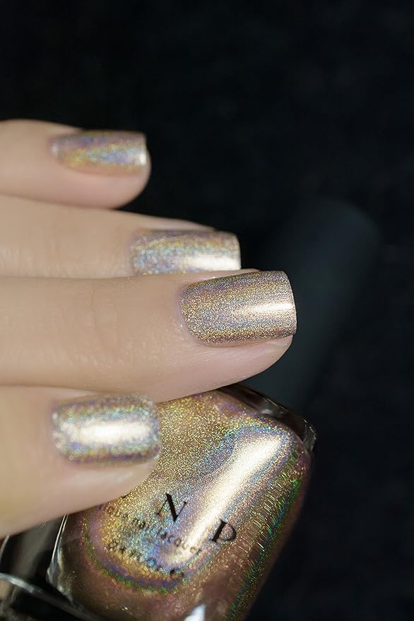 ILNP Countdown - Champagne Gold Holographic Nail Polish