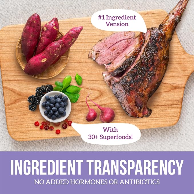Health Extension Grain Free Venison & Sweet Potato Dry Dog Food - 30+ Superfoods and Probiotics for All Life Stages (10 lb)