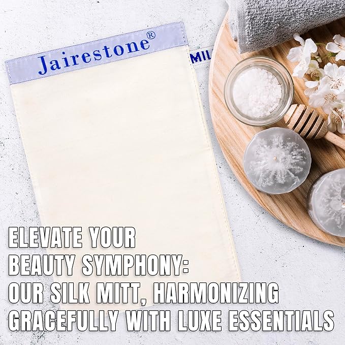 Jairestone Deep Exfoliating Glove - Exfoliating Gloves Dead Skin Remover – Hammam Hand Scrub Glove – Kessa Body Scrub Mitt - Spray Tan Remover - Bikini Buffer