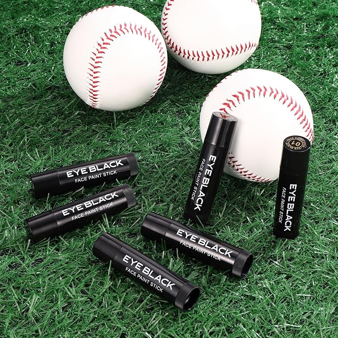 PURPLE EYE BLACK STICK, Anti-Glare Eyeblack For Baseball Football Softball Lacrosse Accessories, Sweat-Proof Eye Black Grease Paint, Smooth & Long Lasting, Rich Full Coverage
