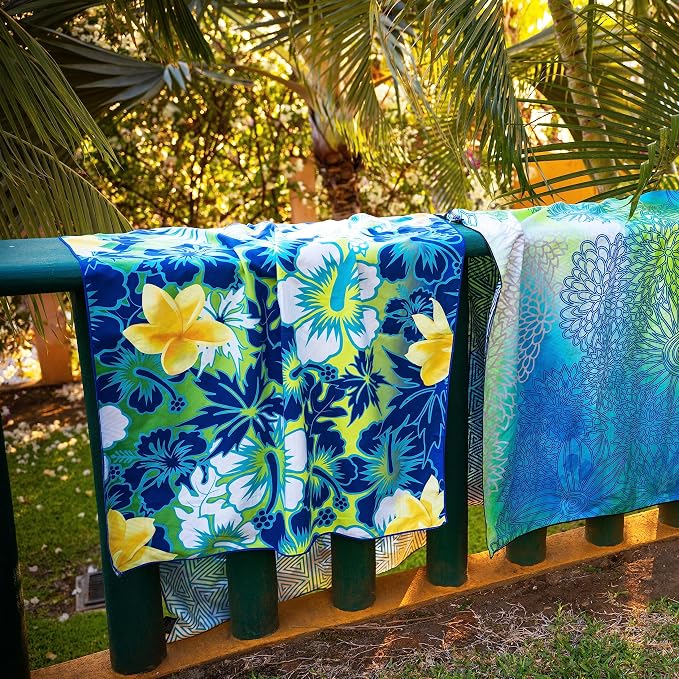 Elite Trend Microfiber Beach Towel for Adults with Bag - Extra Large 78x35 inch Lightweight Sand Free Quick Dry Towel for Travel, Swimming, Yoga, Camping