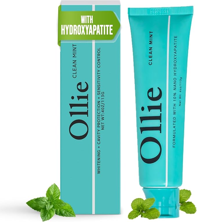 Rebuild Your Smile: The Science of Ollie 10% Nano-Hydroxyapatite Toothpaste