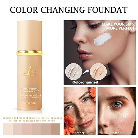 Stop the Shade Matching Struggle: The 4-in-1 Magic Foundation