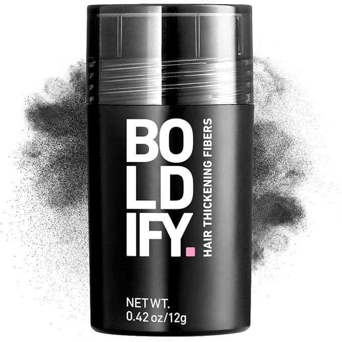 The 5-Second Hair Transformation: Boldify Hair Thickening Fibers