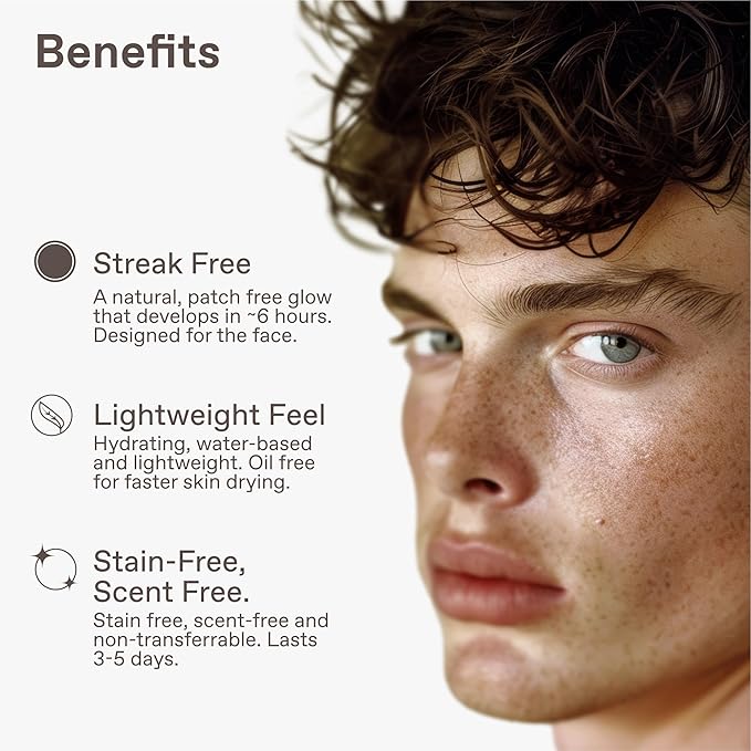 Effortless Glow for the Modern Man: Jet Set Face Clear Tanner