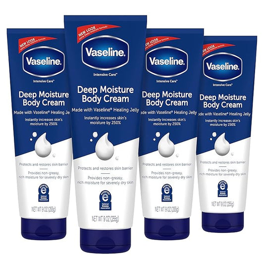 The Gold Standard of Hydration: Why the Vaseline Deep Moisture 4-Pack is a Household Essential