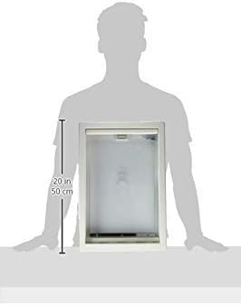 Ideal Pet Products Original Pet Door with Telescoping Frame, Extra-Large, 10.5" x 15" Flap Size