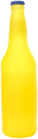 SILLY SQUEAKERS Tuffy Beer Bottle Dog Toy: Squeaky Dog Toy, Washable and Floats, Vinyl