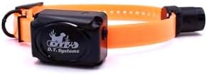 DT SYSTEMS RAPT1450 Upland Beeper Additional Collar Receiver for RAPT1450 Dog Training System, Rechargeable Programmable 12-23" Adjustable Add-On E-Collar - Orange