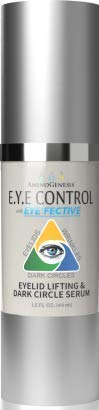 E.Y.E Control with Eye'Fective: Lid Lifting & Dark Circle Serum. New for 2021, Patented Eyelid lifting Plant Derived Formula. Watch Video