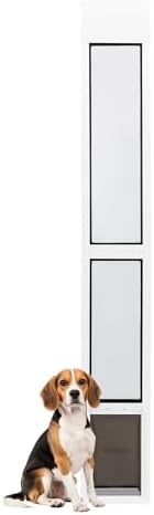 PetSafe Extreme Weather Sliding Glass Pet Door, 3-Flap Insulated, Medium