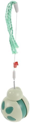 Abaodam Interactive Cat Treat Dispenser with Adorable Beetle Appearance, Plastic Material, Wobble Tumbler Design for Indoor and Outdoor Use, for Engaging Cats and Encouraging Play