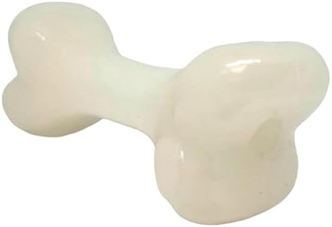 SodaPup Glow Bone – Durable Dog Treat Dispenser & Chew Toy Made in USA from Non-Toxic, Pet Safe, Food Safe Natural Rubber for Mental Stimulation, Problem Chewing, Calming Nerves & More