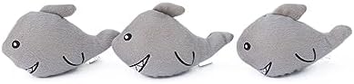 ZippyPaws ZP262 Miniz Sharks Squeak Toy